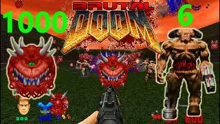Cyberdemon vs Cacodemon Brutal DooM Monster Fight