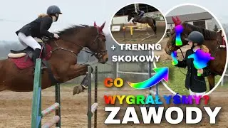 POJECHAŁYŚMY NA ZAWODY + TRENING SKOKOWY NA TUŚKU 😎