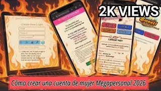 Como Crear una de mujer Megapersonals 2026 ll Mega Personal New Update Method 2026 ll #Megapersonals
