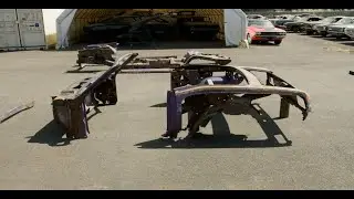 REMAINS OF A '70 'CUDA CONVERTIBLE  #totaled #destroyed #rusted #plymouth #cuda #hemi #426hemi
