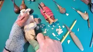 Caricature Carving the Native American Part 2