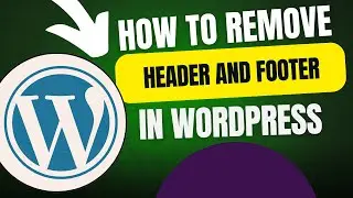 How to remove header and footer in WordPress for selected pages