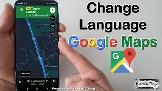Как изменить язык в приложении Google Maps