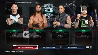 WWE 2K24 I win fatal 4 way by Knockout pin
