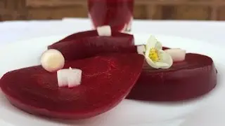 Boiled Beets with Vinegar