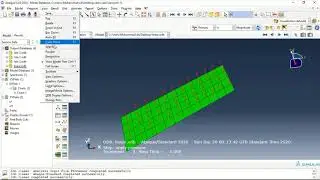 Abaqus Tutorial 8 (Skew Plate)