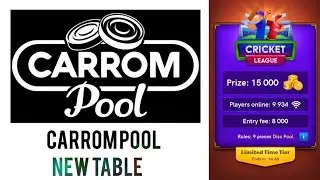 Carrom pool new table