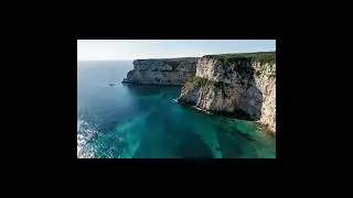 French Chill Aerial Music 🇫🇷 | Relaxing Beaches, Caf&eacute;s & Coastal Vibes