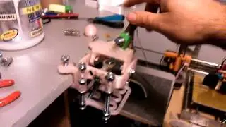 3D Printed sim shifter mechanics