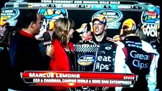 2012 FORD ECOBOOST 200 - James Buescher Wins The Camping World Truck Series Championship