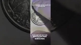 THE VALUABLE 20 21 D CROSSING THE DELAWARE STATE QUARTER STRONG DDO/ DDR/ RPM ERROR COIN..