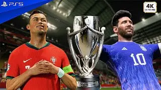 Euro 2024 Winners vs. Copa America 2024 Winners: Argentina vs. Portugal - EA FC 24 | PS5&trade; [4K60]