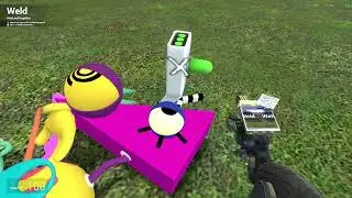 Garry's Mod amazing  digital circus gun fight