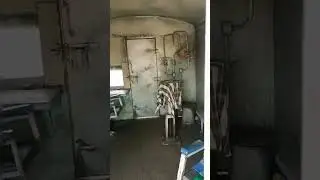 Inside the goods guard room | Train #shorts #train #goodsguard #indianrailways #railway