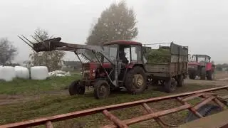 Poplon na Kiszonkę 2017☆Case 5140 & Orkan 2☆Ursus 912 & D-47☆Rozrzutnik☆2017
