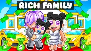 Zoey Starts A RICH KPOP FAMILY In Roblox...