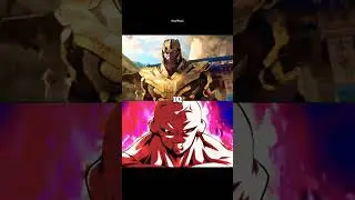 Thanos Vs Jiren - Be Like #shorts #mcu #comics #dragonball