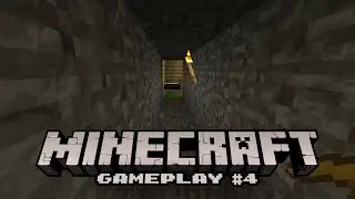 Let's play Minecraft Survival #4 - Digging a tunnel