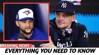 15 Mins Ago! Yankees Open Roster BO BICHETTE BIGGEST TRADE NEWS! NOBODY BELIEVED IT! YANKEES NEWS 