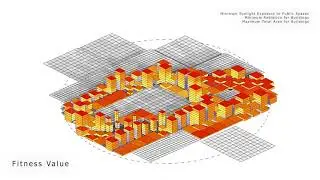 GENETIC OPTIMIZATION | AGRO PIXELIZATION | X-URBAN DESIGN STUDIO