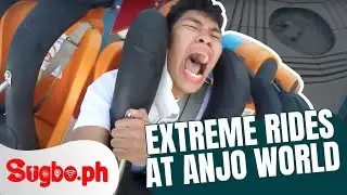 Extreme rides at Anjo World Theme Park in Cebu