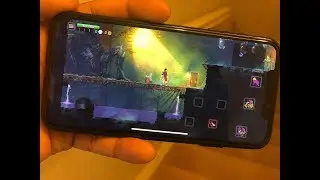 Gaming on the iPhone Xs Max : Dead Cells