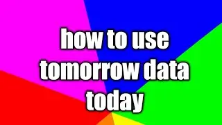 How to use tomorrow net today