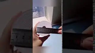 80x80x12 thermal paper roll with black plastic core