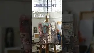 DiscoCat Just Got Immortalized in Paint 🖼️