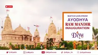 The inauguration ceremony of the Ram Mandir live from Ayodhya, India