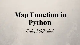 Map Function | Python Tutorials In Urdu/Hindi