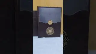 New Wooden wedding album box#shorts