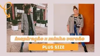 MONTANDO LOOKS PLUS SIZE INSPIRADOS NO PINTEREST | Oie, Mabi!