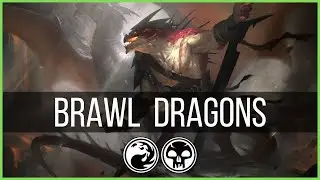 Brawl | Rakdos Dragons Rivaz & Hellkite | Standard Deck Commander | MTGA