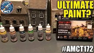 Vallejo Model Color Paint set 🎨 🖌6 pak for⚡️⚡️ WW2 SS German Infantrymen Autumn Camouflage 🍂💥🔥🎨🖌