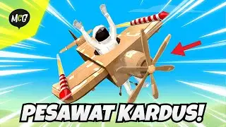 Rakit Pesawat Kardus Sendiri! - Make It Fly!