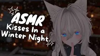 ASMR Wolfgirl Gives Kisses While Caressing You ❄️ [Kisses, Heartbeats. Sniff]