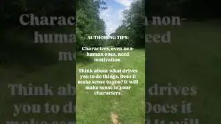 Authoring Tips 1: Motivation #writingadvice #authorvlog