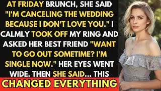 At Friday brunch, she said 