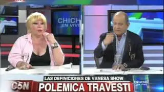 C5N - CHICHE EN VIVO: POLEMICA TRAVESTI