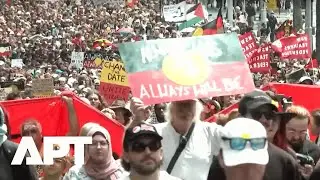 Thousands March Through Sydney on Australia’s ‘Invasion Day’ Calling for Indigenous Rights & Change