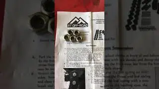 Jeep yj rt offroad boomerang shackle kit, good deal?