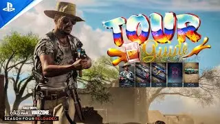 TOUR GUIDE Bundle In Game SHOWCASE | Garcia Cantinero  | SEASON 4 | Cold War & Warzone