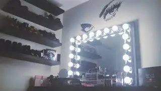 HOW I DID MY MAKEUP VANITY!