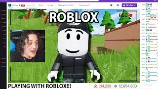 ROBLOX Joined My Game LIVE On Stream!