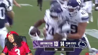 WORST TEAM IN THE COUNTRY!! Northwestern vs Penn State College Football Week 7 Highlights (reaction)