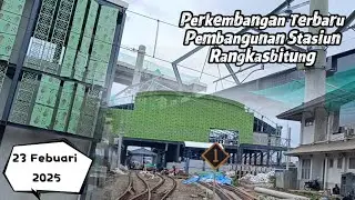 Perkembangan Terbaru Pembangunan Stasiun Rangkasbitung