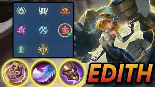 EDITH BUILD AND EMBLEM 2023 | EDITH BEST BUILD 2023 - MOBILE LEGENDS