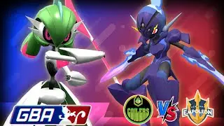 THE BATTLE OF THE BLADES || GBA Wifi Battle || Pokemon Draft League