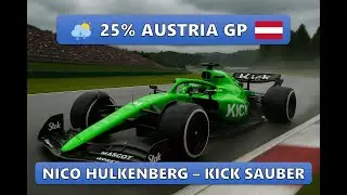 F1 25 Quick race | Austria GP | Nico Hulkenberg (Kick Sauber)